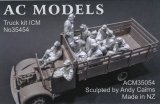 AC MODELS［ACM35054]1/35  German prisoners seated