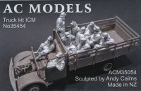 AC MODELS［ACM35054]1/35  German prisoners seated