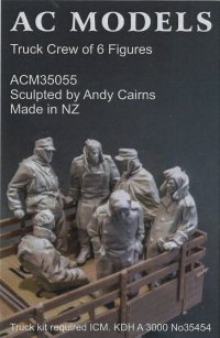 AC MODELS［ACM35055]1/35  German prisoners in truck standing