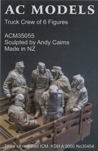 画像1: AC MODELS［ACM35055]1/35  German prisoners in truck standing (1)