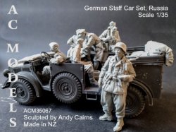 画像1: AC MODELS[ACM35067]1/35 WWII ドイツ 司令部スタッフ(6体セット アクセサリー付)