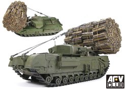 画像4: AFV  Club[FV35288]　1/35　チャーチルMk.IV AVRE 粗朶（そだ）束運搬フレーム付