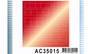 画像1: AFV  Club[AC35015] 1/35 反射防止コーティングレンズ 表現用シール レオパルド2/A6EX、A5DK、A6M等用 (1)