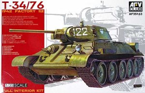 画像1: AFV  Club[FV35143] 1/35T-34/76戦車 1942年 第112工場製 (1)