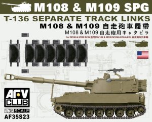 画像1: AFV  Club[FV35S23]M108＆109自走砲用可動式履帯 (1)