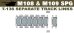 画像2: AFV  Club[FV35S23]M108＆109自走砲用可動式履帯 (2)