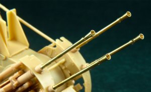 画像1: AFV  Club[AG35028]1/35 Flak３８用２cm砲身・消炎器付／金属製２本 (1)