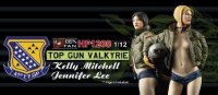 AFV  Club[HF1208]1/12　トップガン バルキリー ケリー・ミッチェル/ジェニフェン・リー