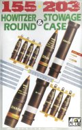 AFV  Club[FV35017]1/35 米軍 155mm/203mm弾薬＆ケースセット