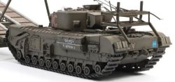 画像2: AFV  Club[FV35342]1/35　チャーチル Mk.IV AVRE 戦闘工兵車 w/SBG ブリッジ