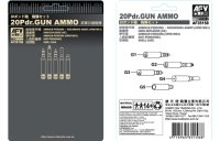 AFV  Club[FV35158] 1/35 20ポンド砲　砲弾セット