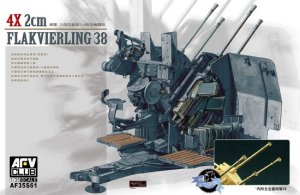 画像1: AFV  Club[FV35S61] 1/35＜限定版＞Ｆｌａｋ38　2cm4連装対空機関砲 (1)