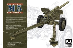 画像1: AFV  Club[FV35S64] 1/35　3インチ砲　M1砲架型 (1)