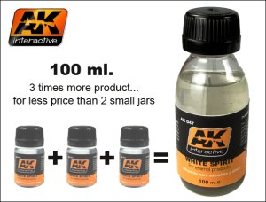 画像1: AKインタラクティブ[AK047]専用溶剤 徳用ビン (1)