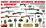 ミニアート[MA35154] 1/35　ソビエト歩兵用機関銃・装備セット