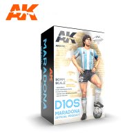 AKインタラクティブ[AK00010]マラドーナ選手 90ミリスケール・レジン製フィギュア