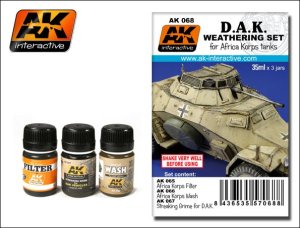 画像1: AKインタラクティブ[AK00068]アフリカ軍団ウェザリングセット (1)