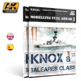 AKインタラクティブ書籍[AK098]書籍モデリングフルアヘッド1　ノックス級/バレアス級フリゲート艦
