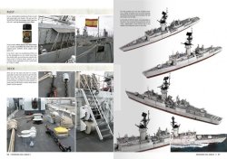 画像7: AKインタラクティブ書籍[AK098]書籍モデリングフルアヘッド1　ノックス級/バレアス級フリゲート艦