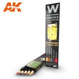 AKインタラクティブ[AK10042]チッピング 5色セット