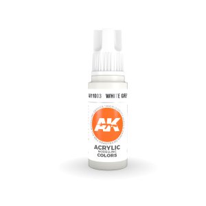 画像1: AKアクリル3G[AK11003][3G]ホワイトグレイ (1)