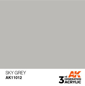 画像2: AKアクリル3G[AK11012][3G]スカイグレイ (2)