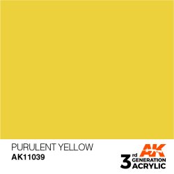 画像2: AKアクリル3G[AK11039][3G]ピュルレントイエロー