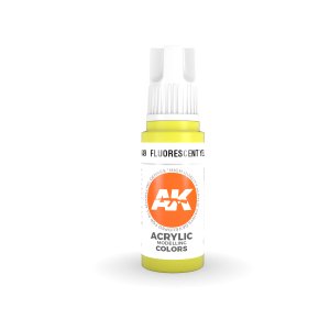 画像1: AKアクリル3G[AK11049][3G]蛍光イエロー (1)