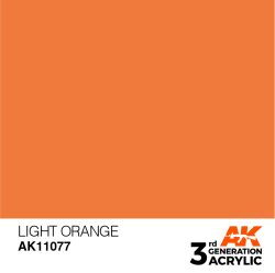 画像2: AKアクリル3G[AK11077][3G]ライトオレンジ