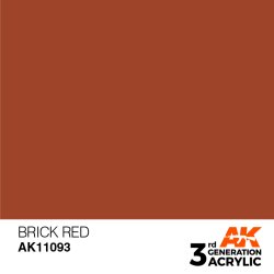画像2: AKアクリル3G[AK11093][3G]ブリックレッド