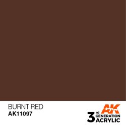 画像2: AKアクリル3G[AK11097][3G]バーントレッド