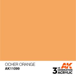 画像2: AKアクリル3G[AK11099][3G]オーカーオレンジ