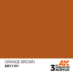 画像2: AKアクリル3G[AK11101][3G]オレンジブラウン