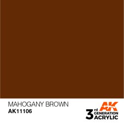 画像2: AKアクリル3G[AK11106][3G]マホガニーブラウン