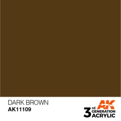 画像2: AKアクリル3G[AK11109][3G]ダークブラウン