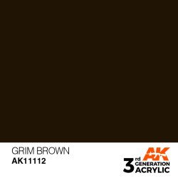 画像2: AKアクリル3G[AK11112][3G]グリムブラウン