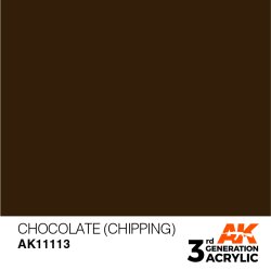 画像2: AKアクリル3G[AK11113][3G]チョコレート（チッピング）