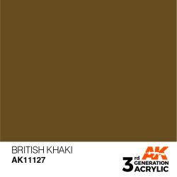 画像2: AKアクリル3G[AK11127][3G]ブリティッシュカーキ