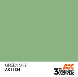 画像2: AKアクリル3G[AK11134][3G]グリーンスカイ