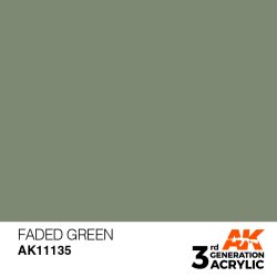 画像2: AKアクリル3G[AK11135][3G]フェーデッドグリーン