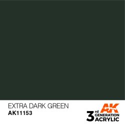 画像2: AKアクリル3G[AK11153][3G]エクストラダークグリーン