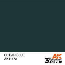 画像2: AKアクリル3G[AK11173][3G]オーシャンブルー
