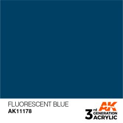 画像2: AKアクリル3G[AK11178][3G]蛍光ブルー