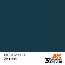 画像2: AKアクリル3G[AK11184][3G]メディウムブルー