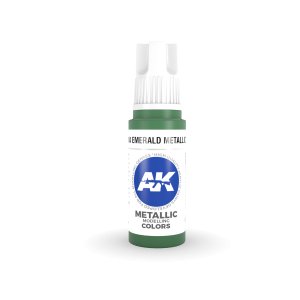 画像1: AKアクリル3G[AK11204][3G]エメラルドメタリックグリーン (1)