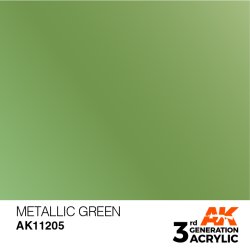 画像2: AKアクリル3G[AK11205][3G]メタリックグリーン