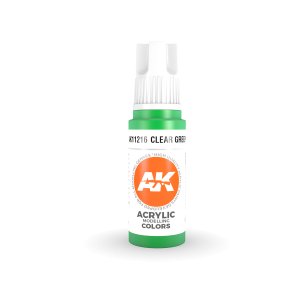 画像1: AKアクリル3G[AK11216][3G]クリアーグリーン (1)