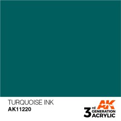 画像2: AKアクリル3G[AK11220][3G]ターコイズインク