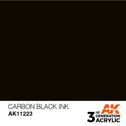 画像2: AKアクリル3G[AK11223][3G]カーボンブラックインク