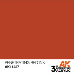 画像2: AKアクリル3G[AK11227][3G]ペネトレーティングレッドインク